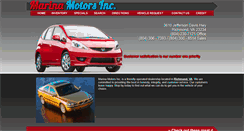 Desktop Screenshot of marinamotorsva.com