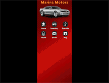 Tablet Screenshot of marinamotorsva.com